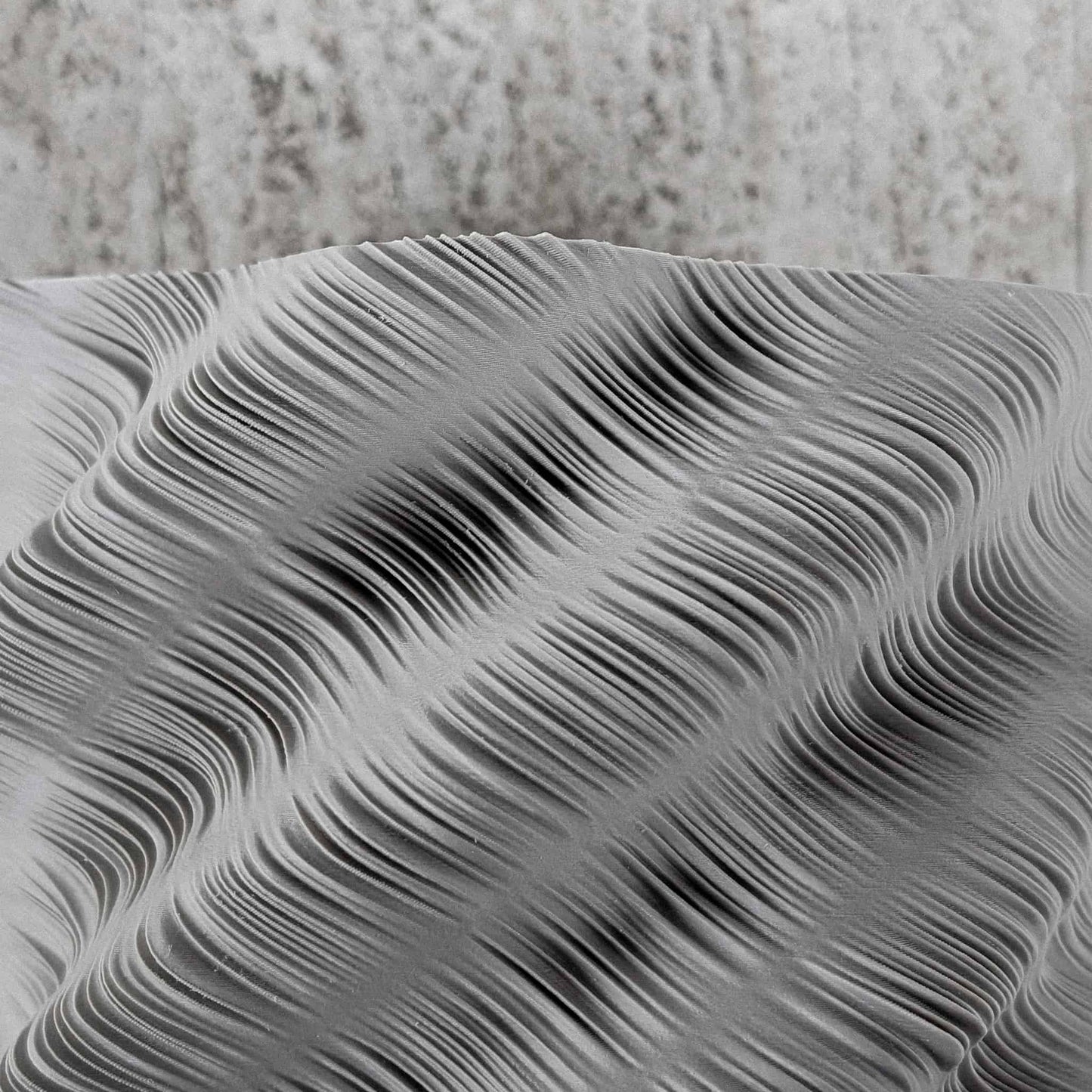 Side profile highlighting dune-inspired curves on Calisia 3D printed vase