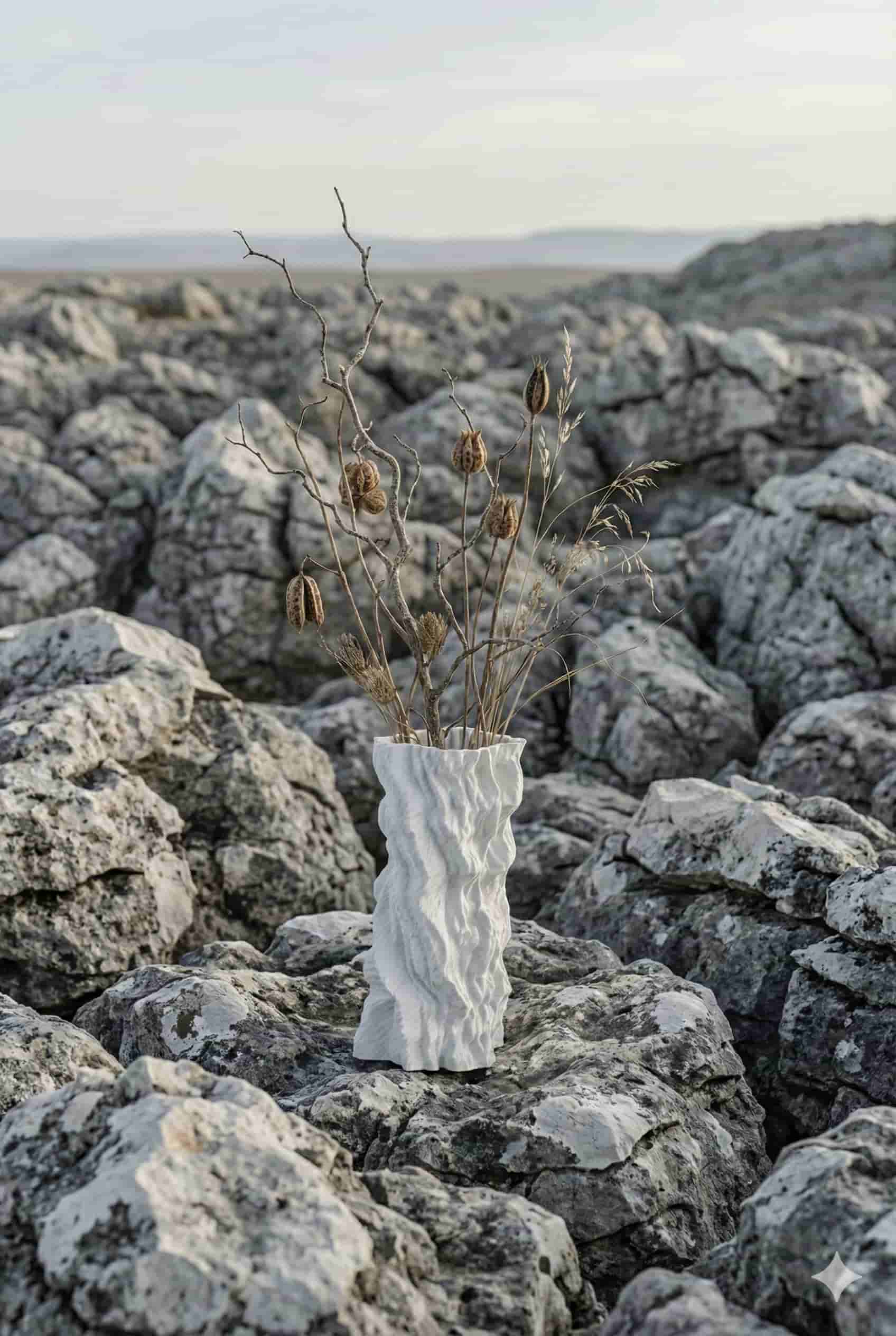 A terrain, read and rebuilt